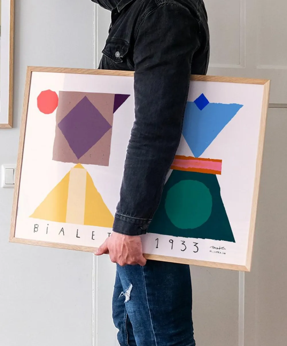 PSTR Studio Wall Art^Matías Larraín Bialetti Framed Print
