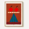 PSTR Studio Wall Art|Living Room^Matías Larraín Valance Framed Print