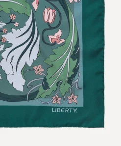 Liberty Scarves^May’s Garden 70x70 Silk Scarf