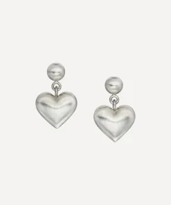 Rachel Quinn Earrings|Earrings^Medium Puffed Heart Drop Earrings
