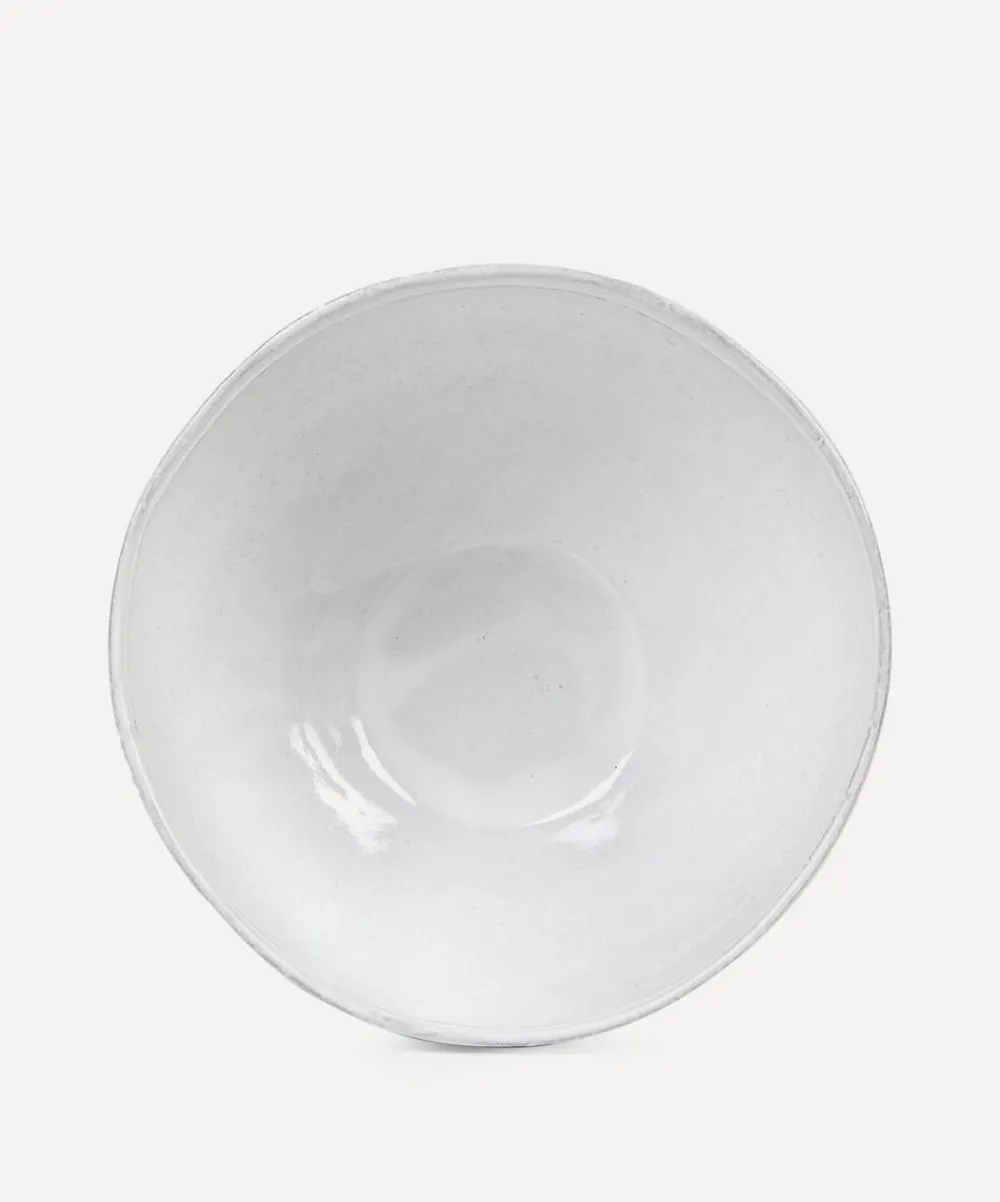 Astier de Villatte Tableware^Medium Simple Salad Bowl