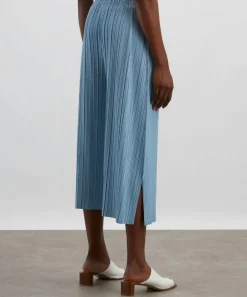 Pleats Please Issey Miyake Trousers & Shorts^MELLOW PLEATS Cropped Wide-Leg Trousers