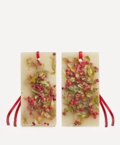 Officina Profumo-Farmaceutica di Santa Maria Novella Candles & Candle Holders^Melograno Scented Wax Tablets Set of 2
