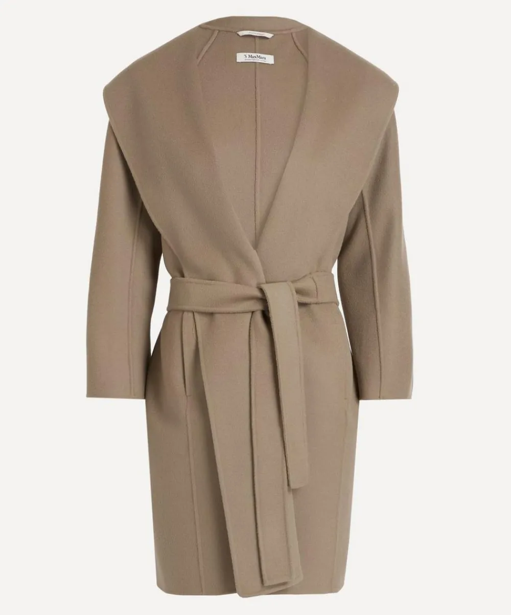 S Max Mara Coats & Jackets^Messi Double-Face Wool Robe Coat