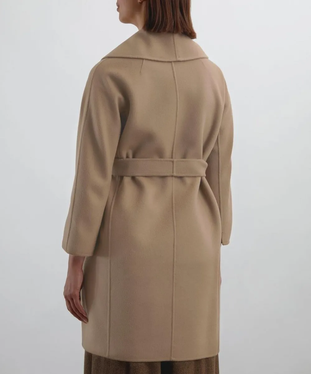 S Max Mara Coats & Jackets^Messi Double-Face Wool Robe Coat
