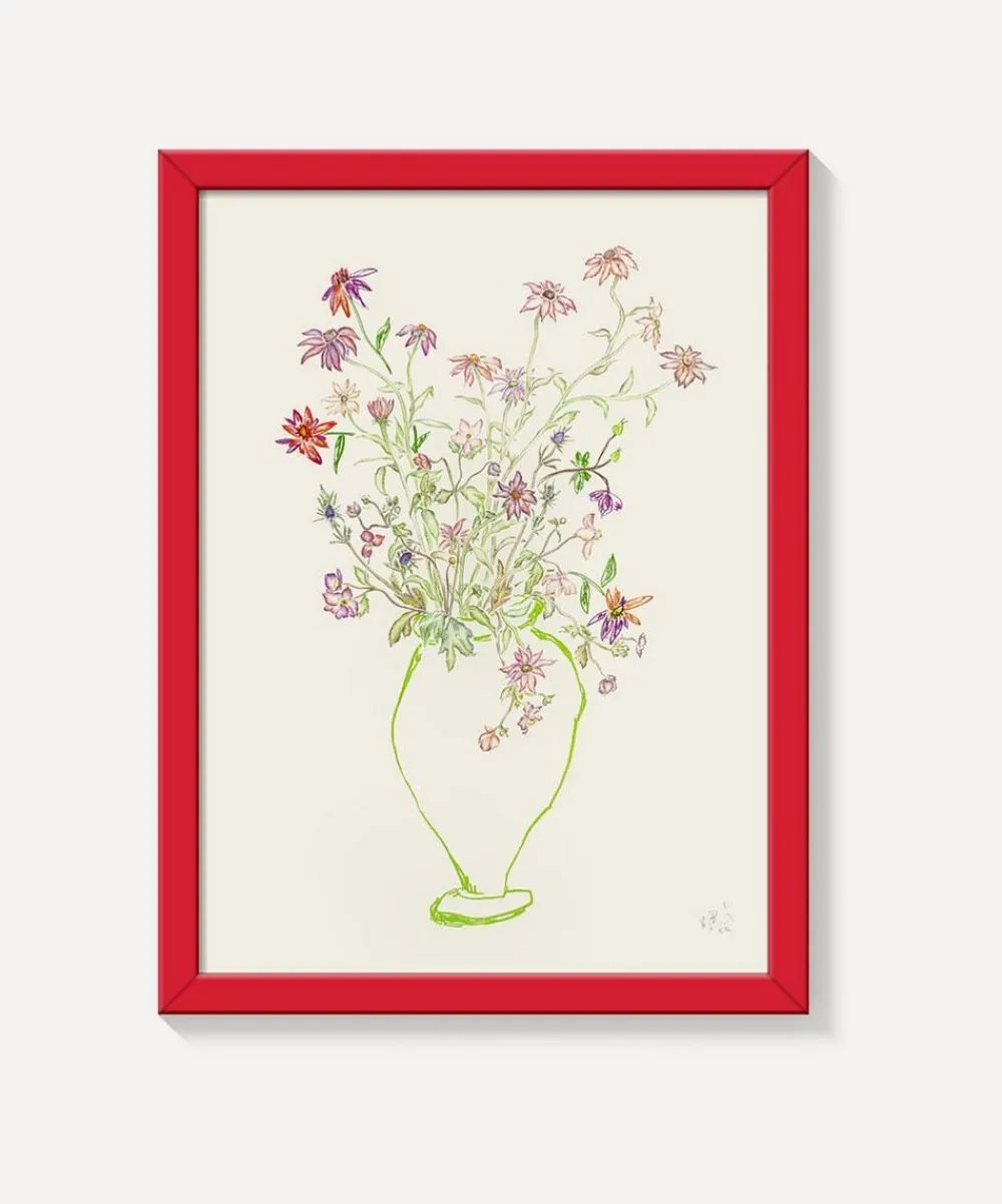 PSTR Studio Wall Art^Mette Rix Wild Flowers V Framed Print