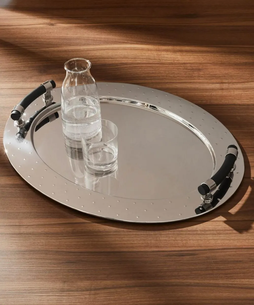 Alessi Tableware^MG09 Oval Tray with Handles