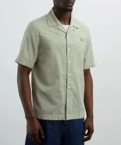 Fred Perry Shirts^Microgingham Seersucker Shirt