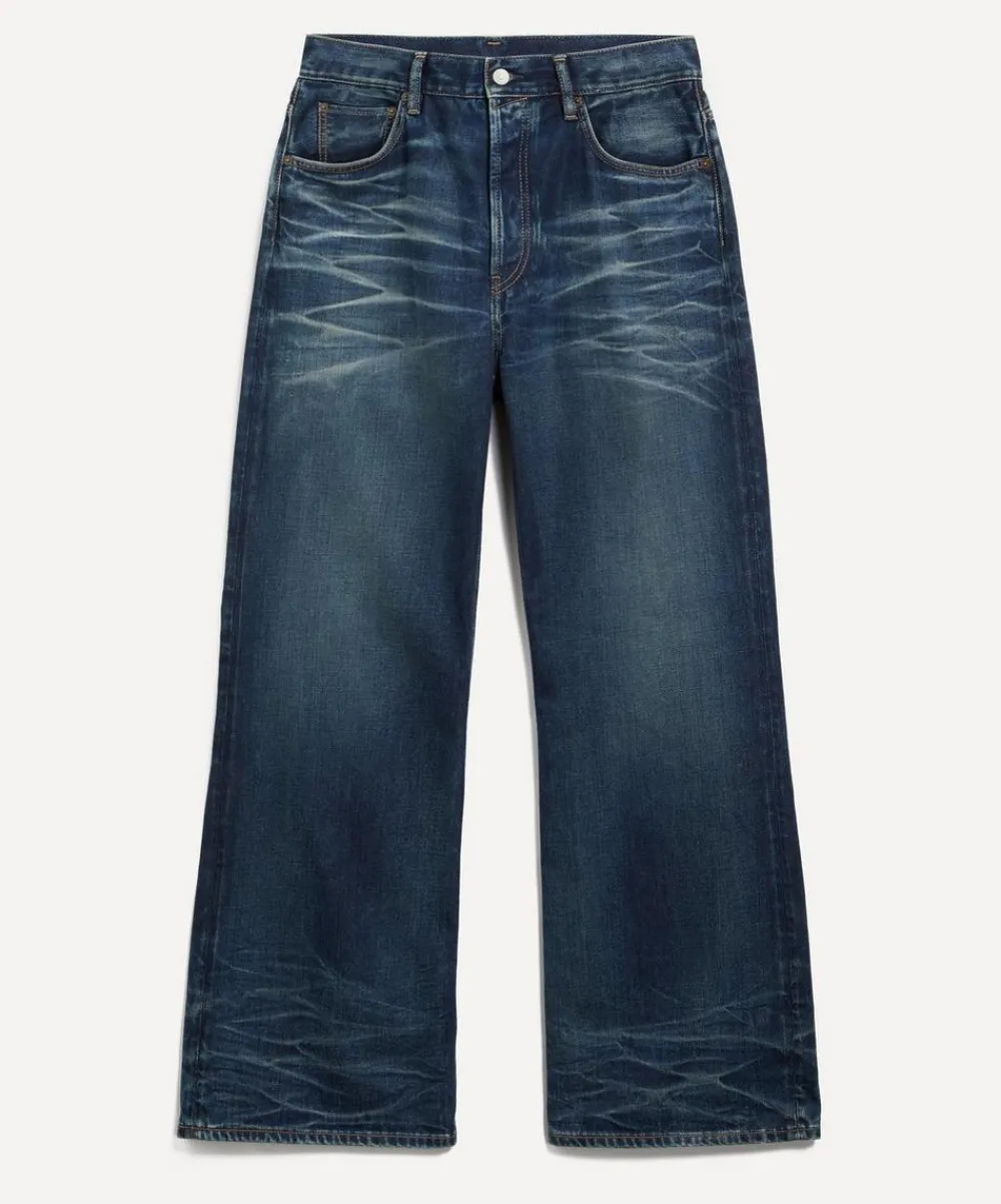 Acne Studios Jeans^Mid Blue Loose Fit 2021M Jeans