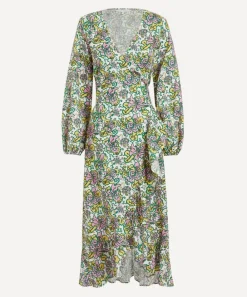 Heidi Klein Dresses^Midi Wrap Dress in Liberty Fabrics’ Kings Road