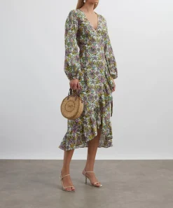 Heidi Klein Dresses^Midi Wrap Dress in Liberty Fabrics’ Kings Road
