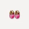 Lizzie Fortunato Earrings^Mini Gold-Plated Organic Hoop Earrings