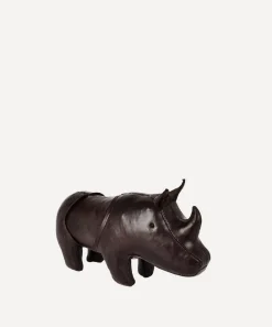 Omersa Footstools & Furniture^Miniature Leather Rhinoceros