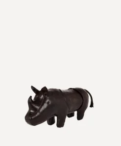 Omersa Footstools & Furniture^Miniature Leather Rhinoceros