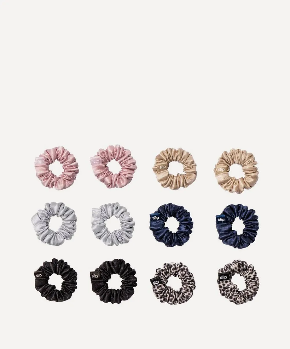 Slip Hair Styling^Minnie Classic Silk Scrunchies Pack of 12
