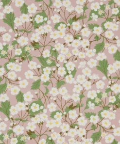 Liberty Interiors Furnishing Fabrics^Mitsi Blossom Cotton in Slipper