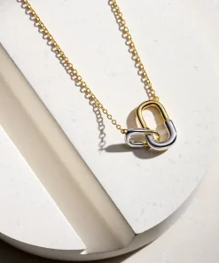 Astley Clarke Necklaces^Mixed Metal Aurora U-Hoop Link Necklace