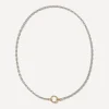 Otiumberg Necklaces^Mixed Metal Eternal Link Up Chain Necklace