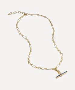 Laura Vann Necklaces^Mixed Metal Jeanie T-Bar Pendant Necklace