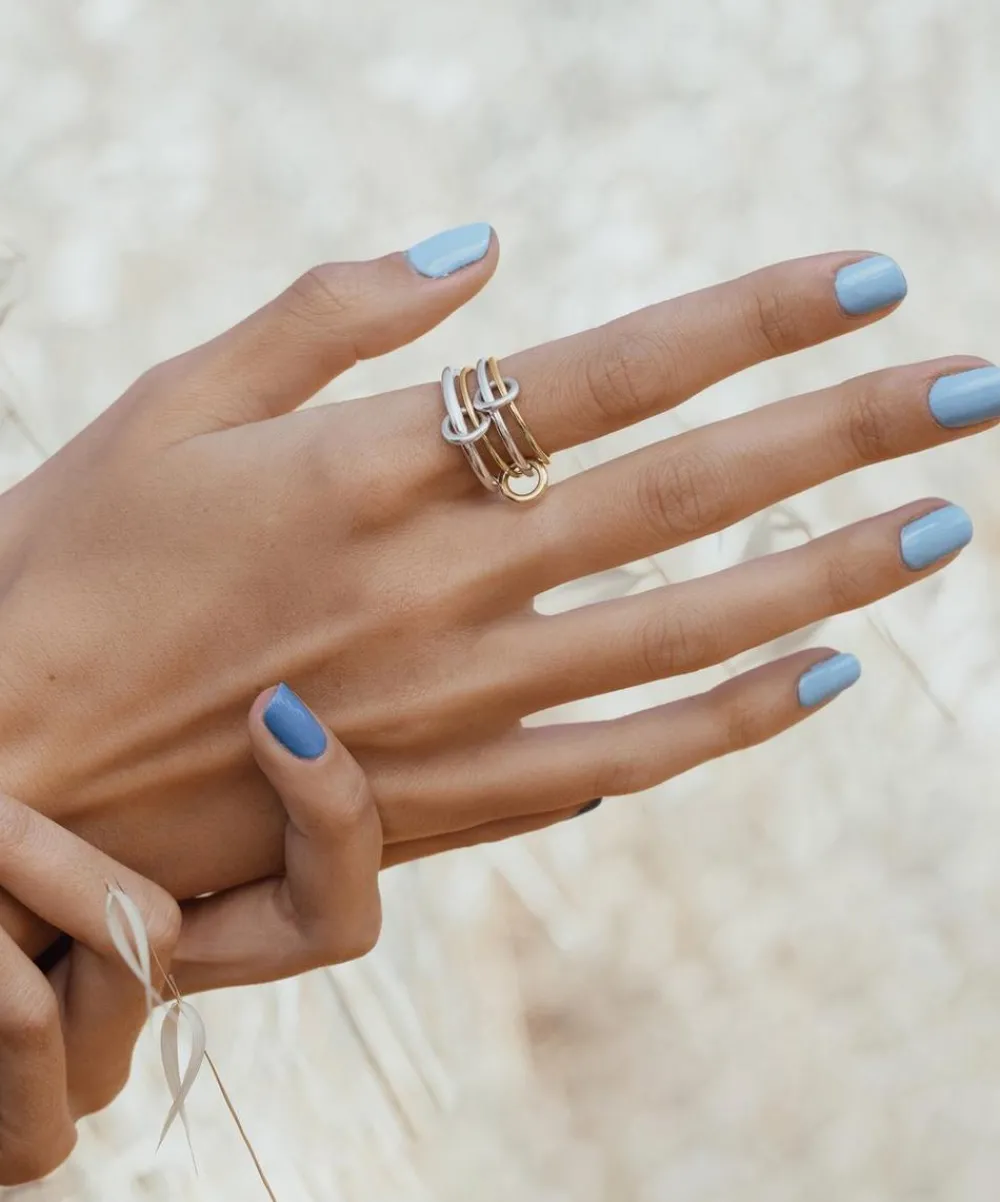 Spinelli Kilcollin Rings|Rings^Mixed Metal Pisces Ring