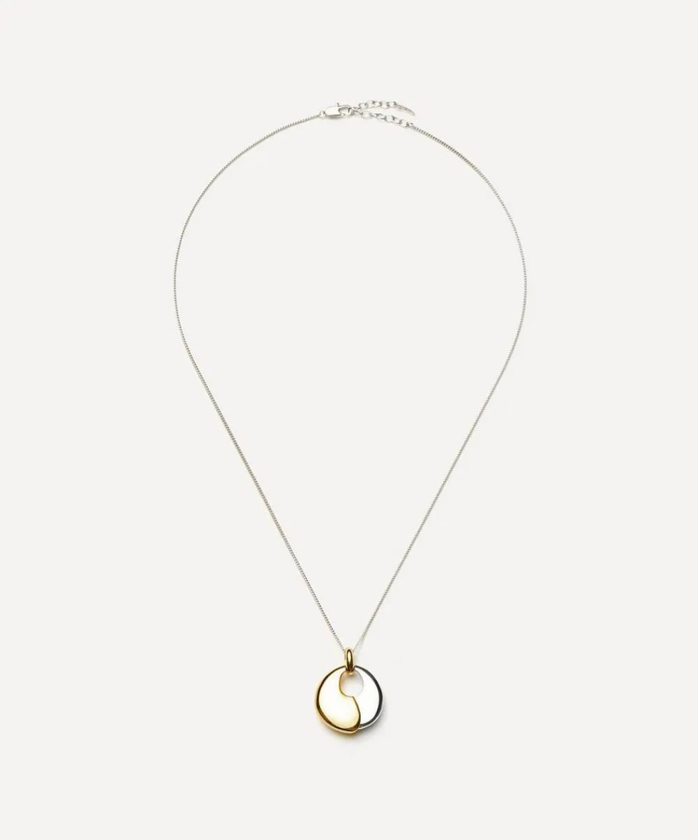 Missoma Necklaces|Necklaces^Mixed Metal Sculptural Pebble Pendant Necklace Set