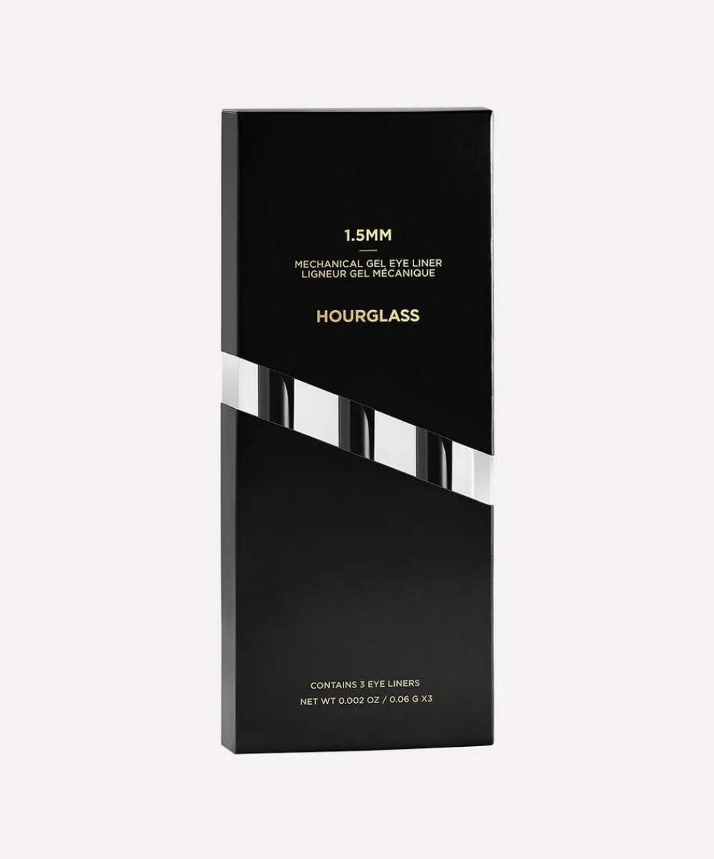 Hourglass Eyes^1.5mm Mechanical Gel Eye Liner in Obsidian Set of Three