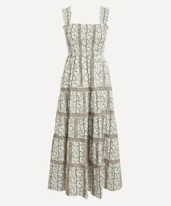 Hill House Home Dresses^Mocha Provencal Floral Kimmy Nap Dress
