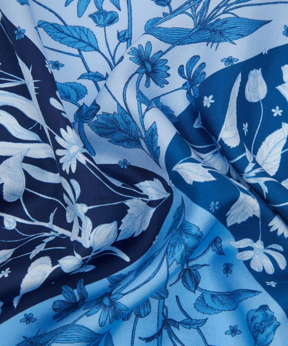 Liberty Pocket Squares^Mono Muse Silk Pocket Square