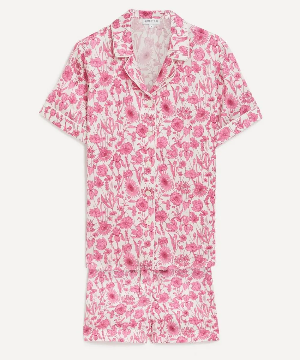 Liberty Sleepwear^Mono Muse Silk-Satin Short Pyjama Set