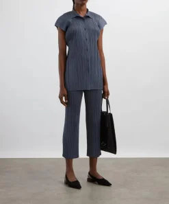 Pleats Please Issey Miyake Trousers & Shorts^MONTHLY COLOURS: MAY Cropped Trousers