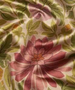 Liberty Interiors Furnishing Fabrics|Furnishing Fabrics^Moon Garden Vintage Velvet in Lichen