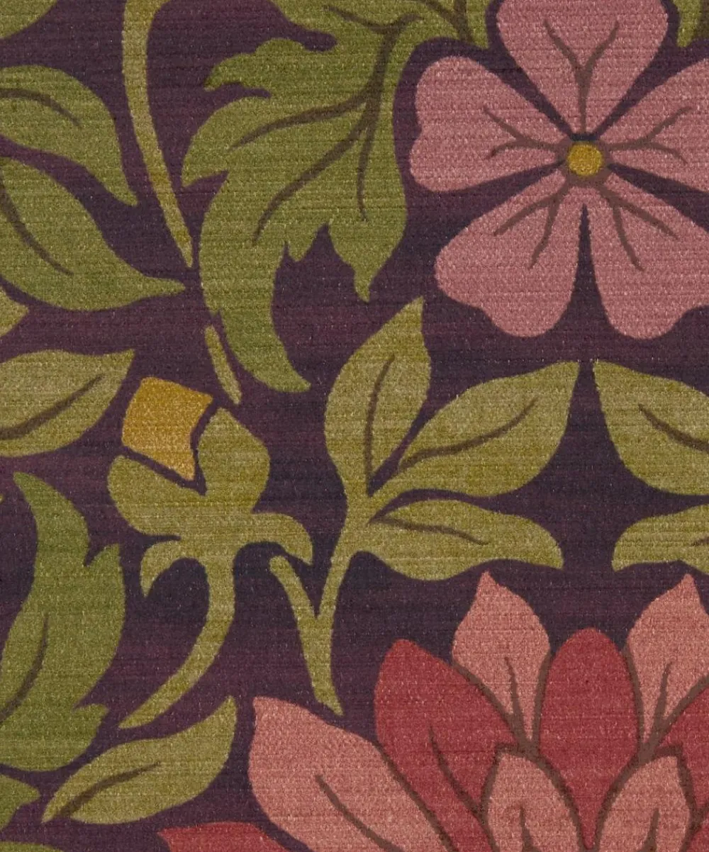 Liberty Interiors Furnishing Fabrics^Moon Garden Vintage Velvet in Dragonfly