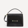 Strathberry Bags^Mosaic Croc-Embossed Leather Top Handle Bag