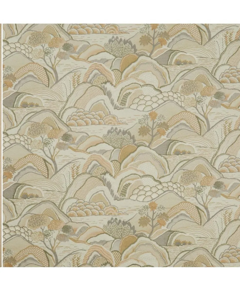 Liberty Interiors Furnishing Fabrics^Mount Edo in Pewter