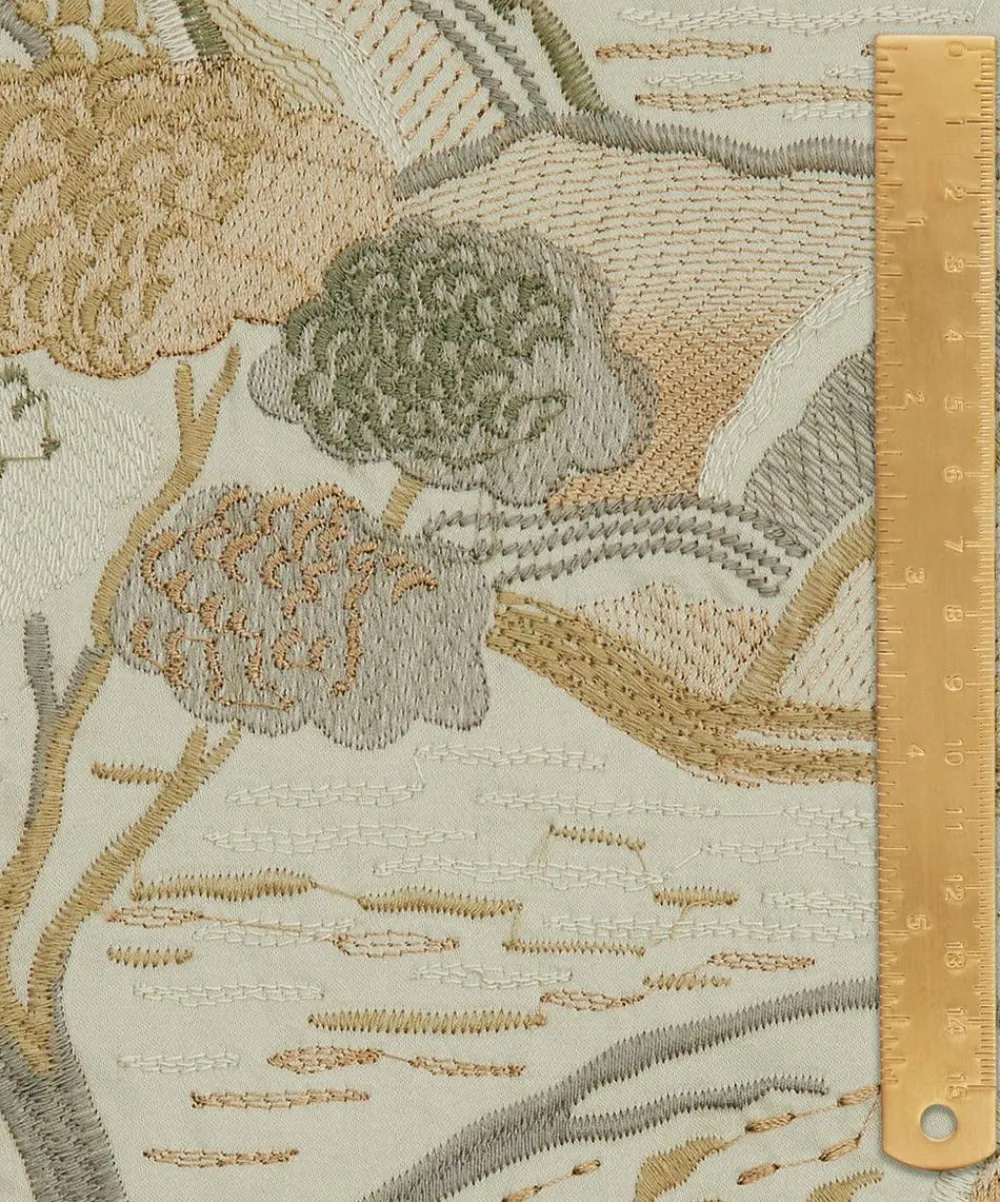 Liberty Interiors Furnishing Fabrics^Mount Edo in Pewter