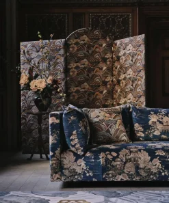 Liberty Interiors Furnishing Fabrics^Mount Edo in Pewter Dark