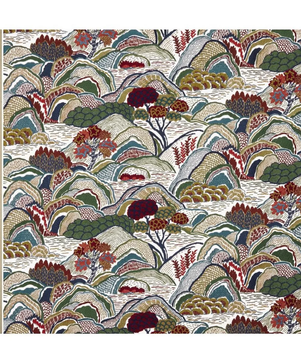 Liberty Interiors Furnishing Fabrics|Furnishing Fabrics^Mount Stitch in Acacia