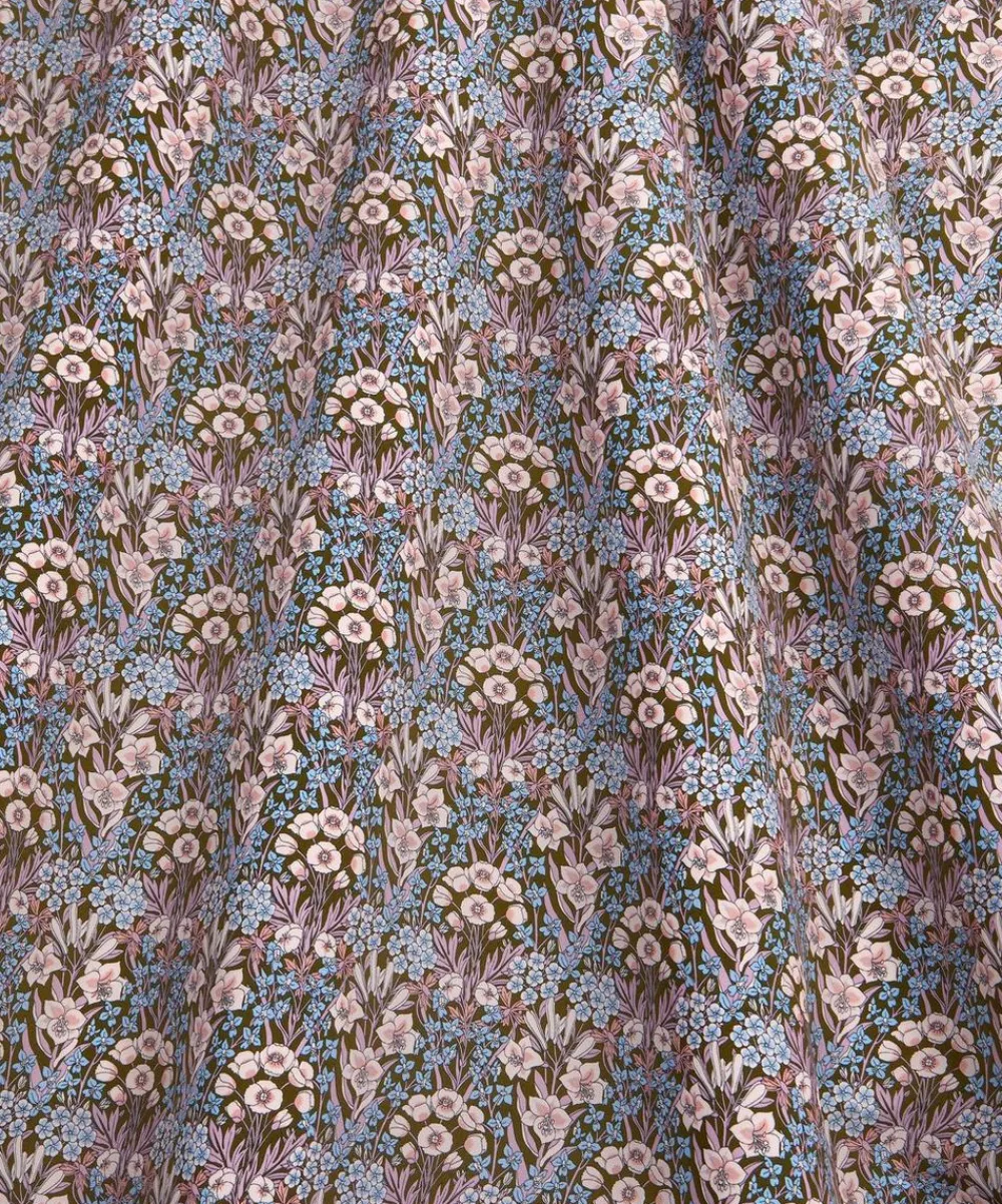 Liberty Fabrics Classic Silks|Crepe De Chine^Mountain Primrose Crepe de Chine