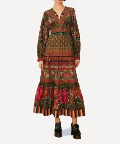 FARM Rio Dresses^Multicolour Ainika Floral Garden Maxi-Dress