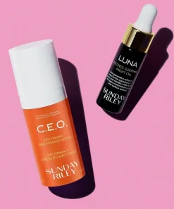 Sunday Riley Facial Serums & Oils^Multivitamins C.E.O. Vitamin C Serum and Luna Kit