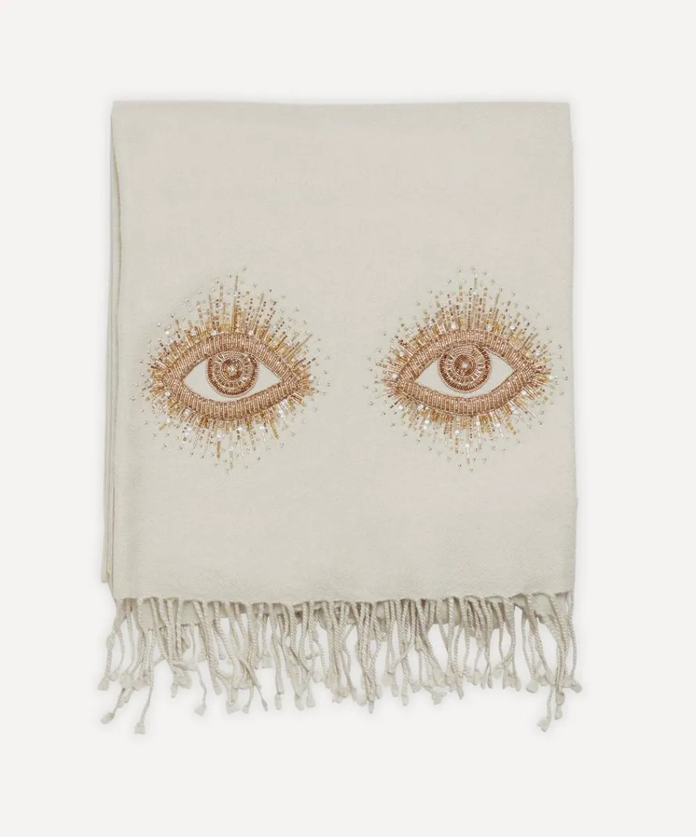 Jonathan Adler Throws^Muse Eyes Embellished Throw