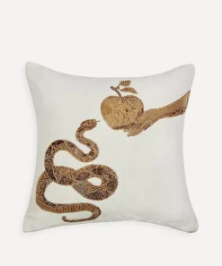 Jonathan Adler Cushions^Muse Snake Apple Cushion