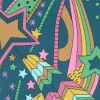 Liberty Fabrics Silk Satin^My Grown Up Star Silk Satin