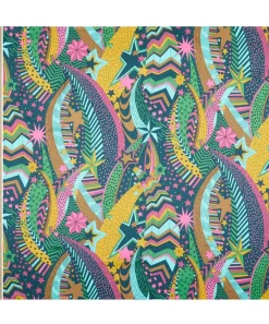Liberty Fabrics Silk Satin^My Grown Up Star Silk Satin
