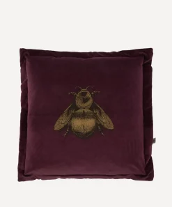 Timorous Beasties Cushions^Napoleon Bee Velvet Cushion
