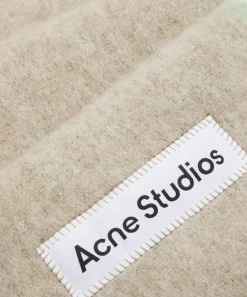 Acne Studios Scarves^Narrow Wool-Mohair Scarf