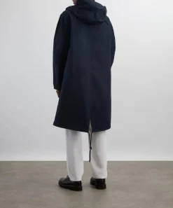 A.P.C. Coats & Jackets^Navy Antonin Parka