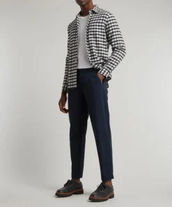Folk Trousers^Navy Assembly Pants