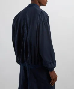 YMC Coats & Jackets^Navy Basement Bomber Jacket