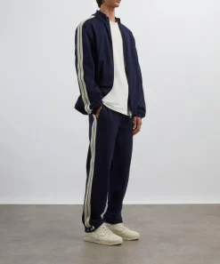 Moncler Trousers^Navy Cotton Jogging Trousers